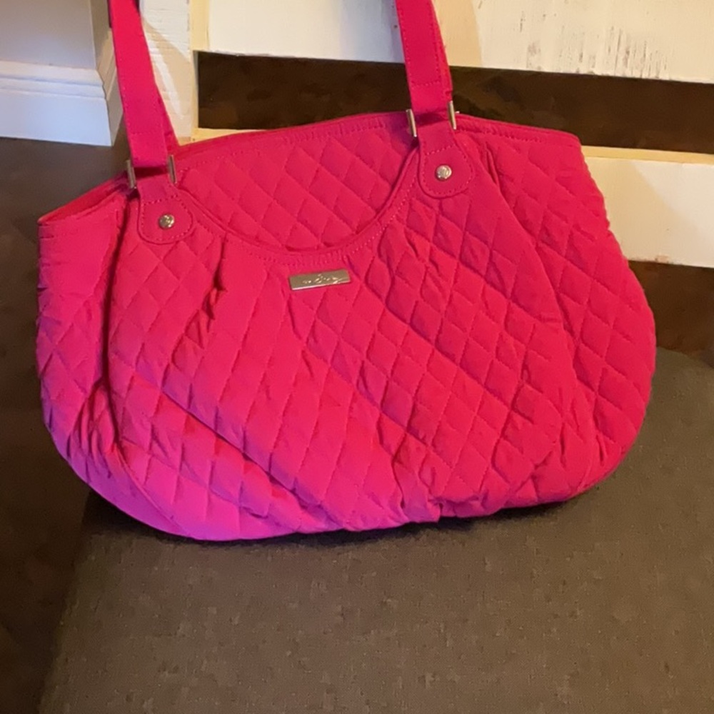 Vera Bradley Vibrant Pink Quilted Women's Bag